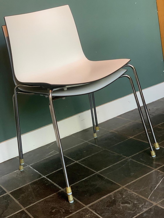 Image 1 of 2X Arper Catifa 46 Design Chair