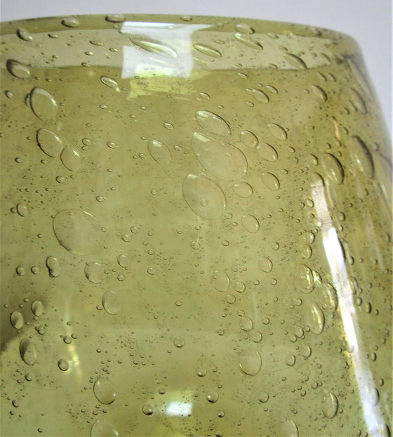 Image 1 of Stamped Biot Glass Vase H.38 Cm