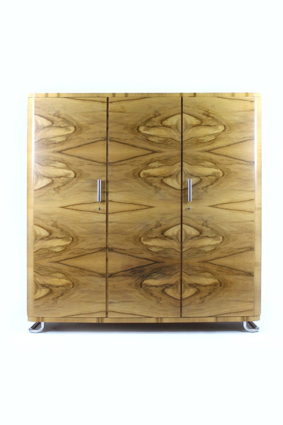 Image 1 of Hynek Gottwald Chromed Tubular Steel Wardrobe