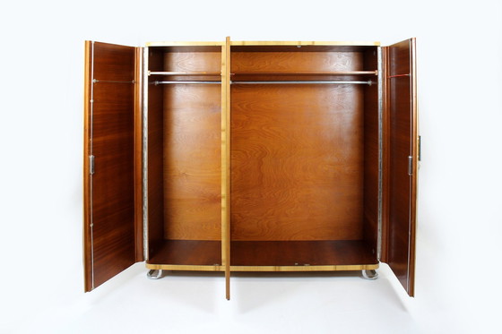 Image 1 of Hynek Gottwald Chromed Tubular Steel Wardrobe