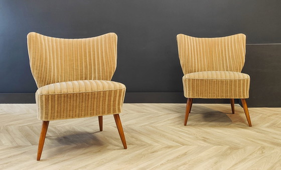 Image 1 of Deux chaises de cocktail Mid Century | Vintage - set 2 chaises