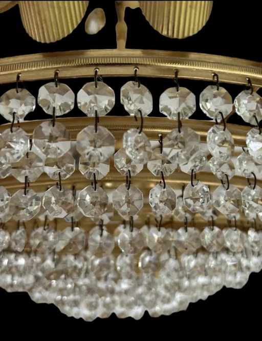 Palwa Palme & Walter Germany Chandelier