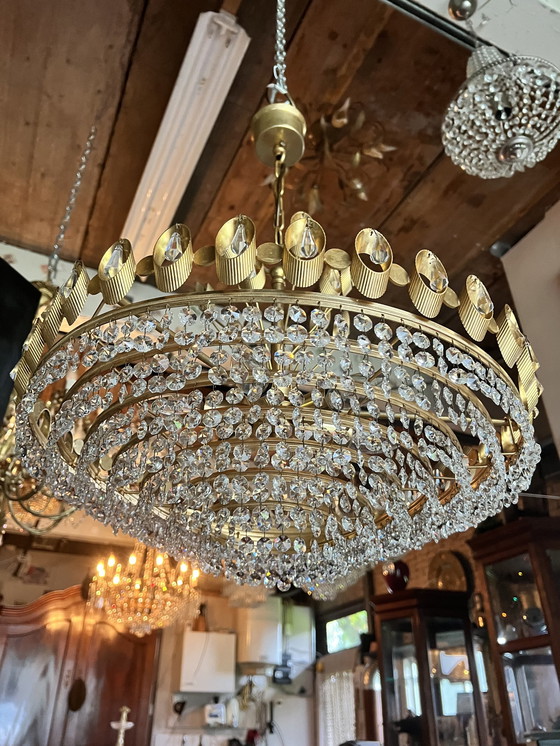 Image 1 of Palwa Palme & Walter Germany Chandelier