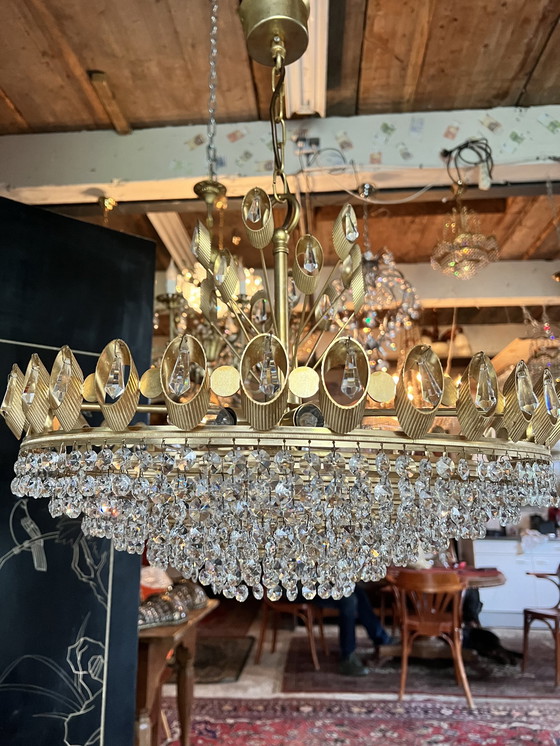 Image 1 of Palwa Palme & Walter Germany Chandelier