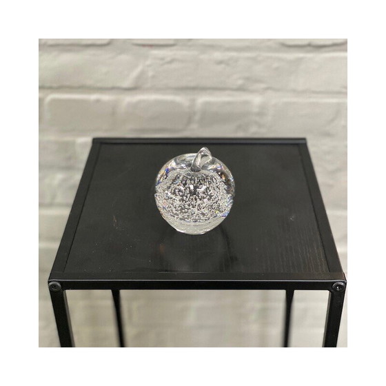 Image 1 of Pair of vintage apple-shaped paperweights for Royal Leerdam