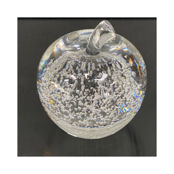 Image 1 of Pair of vintage apple-shaped paperweights for Royal Leerdam