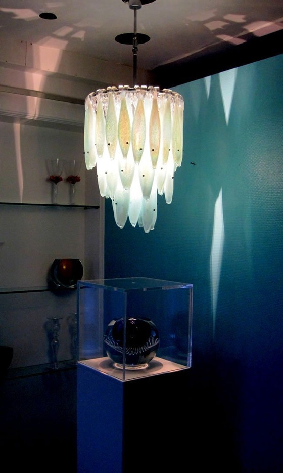 Image 1 of Chandelier | 'Blue Silver Herring' by Richard Rooze