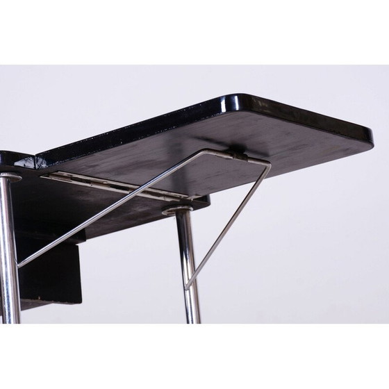 Image 1 of Tavolo dissociativo vintage Bauhaus cromato di Mücke-Melder, Cecoslovacchia 1930