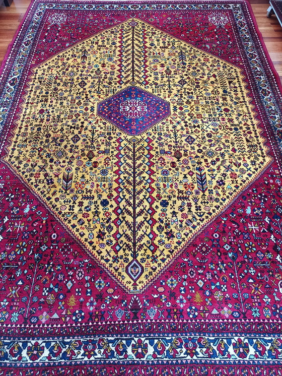 Image 1 of Tapis persan Abadeh noué à la main 207x300cm