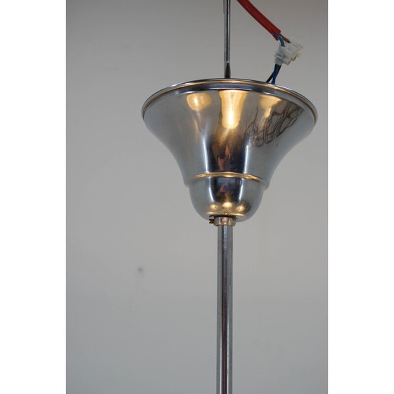Image 1 of Vintage Art Deco chandelier, Czechoslovakia 1940