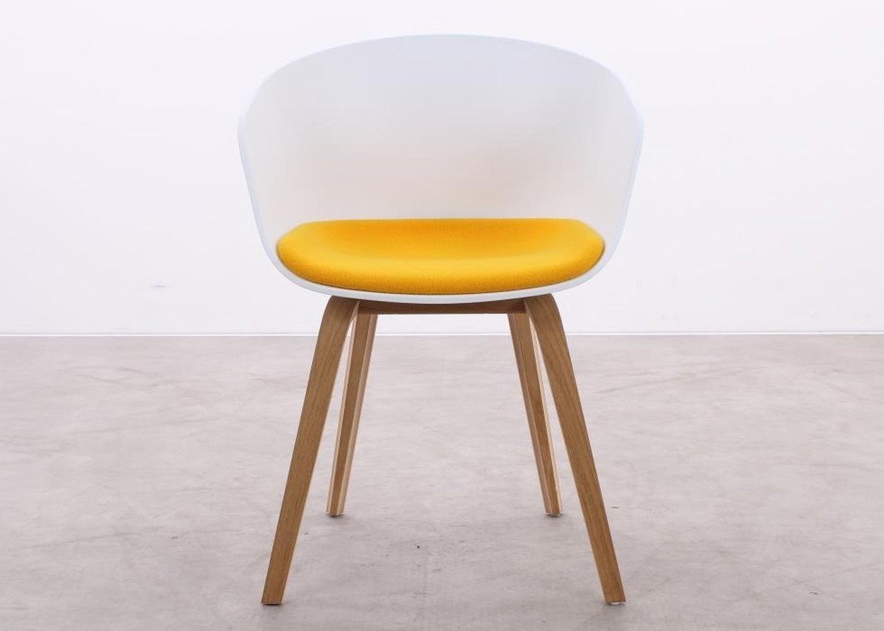 2X Hay aac 22 Chair White/Yellow | €634 | Whoppah