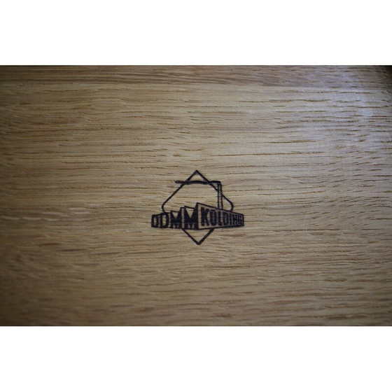 Image 1 of Set of 5 vintage solid oakwood plates by Ddmm, Denmark 1960