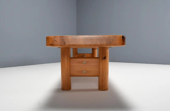 Image 1 of Pine Wood Bench/Console Table