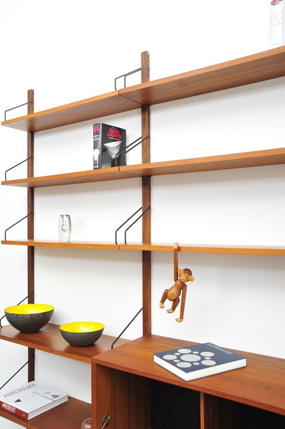 Image 1 of Poul Cadovius Royal System shelving system teak 1950Er