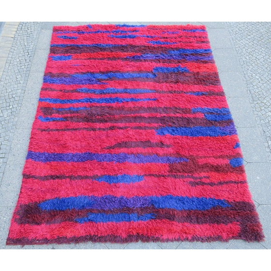 Image 1 of Vintage shag rug by Walter Mack, 1960