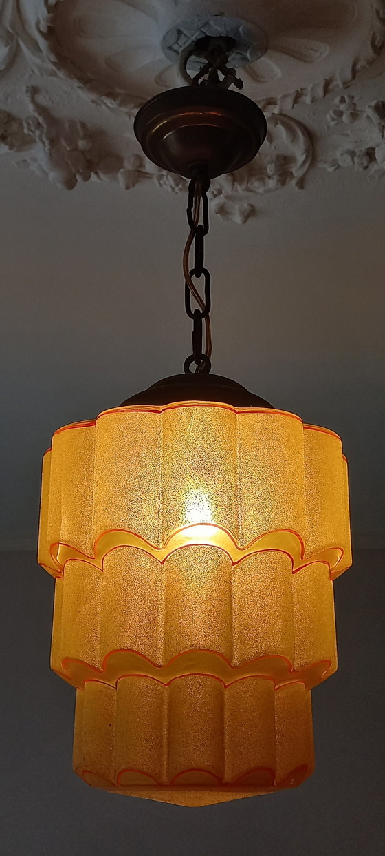 Image 1 of Art Deco skyscraper lamp