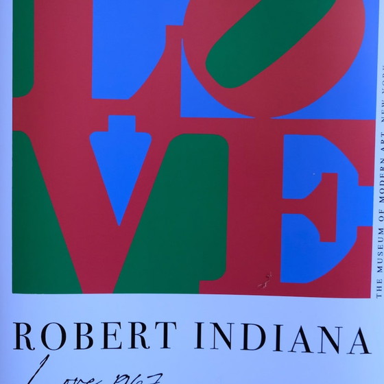 Image 1 of Robert Indiana Love Museum Of Modern Art New York - Affiche