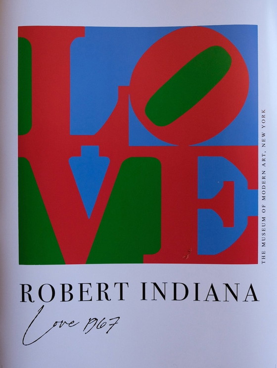 Image 1 of Robert Indiana Love Museum Of Modern Art New York - Affiche