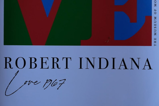 Image 1 of Robert Indiana Love Museum Of Modern Art New York - Affiche