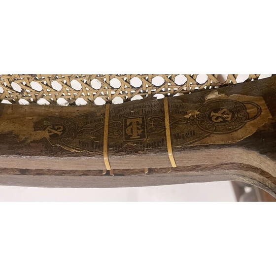 Image 1 of Set di 8 sedie vintage in legno curvato di Thonet, Austria, anni '30