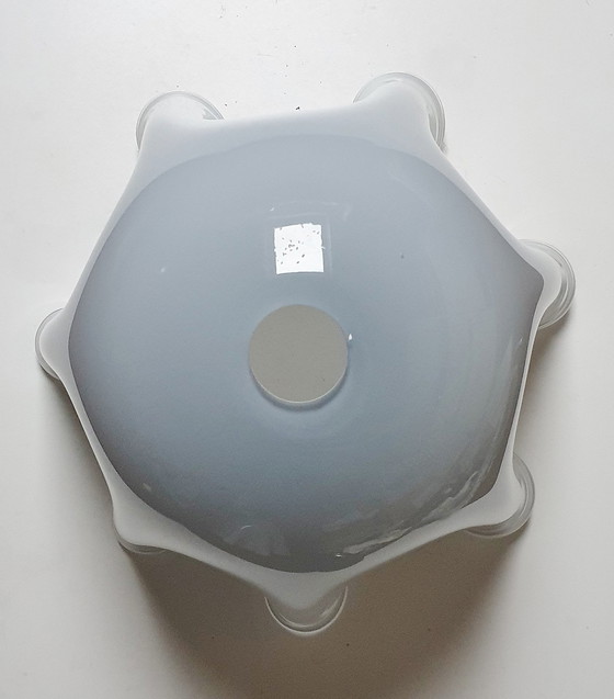 Image 1 of Large Vintage Murano "Fazzoletto" Pendant Lamps