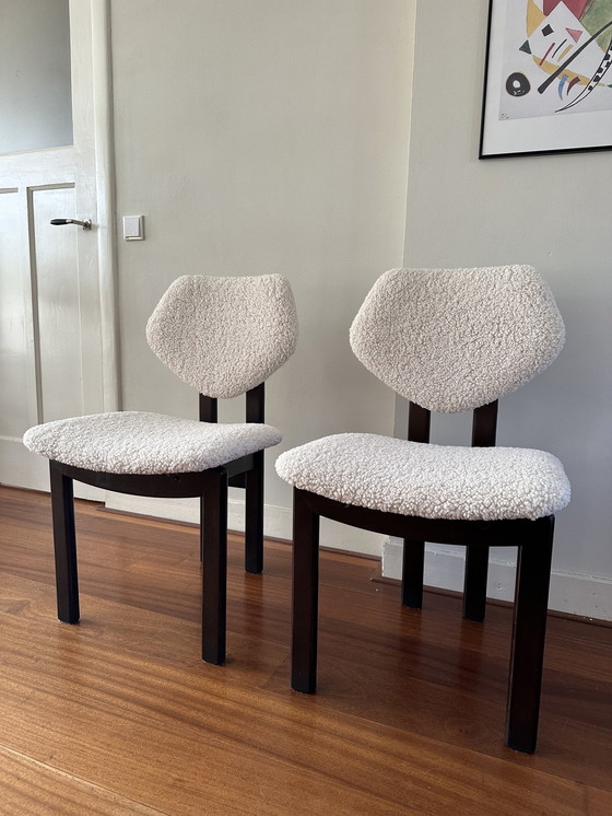 Image 1 of 4x chaise de salle à manger vintage