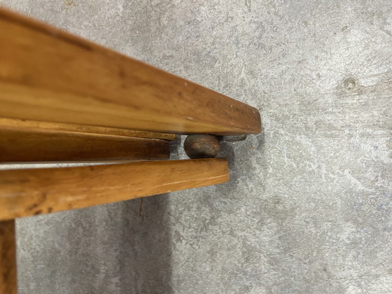 Image 1 of Juego de 2 sillas plegables de director francesas vintage de lujo