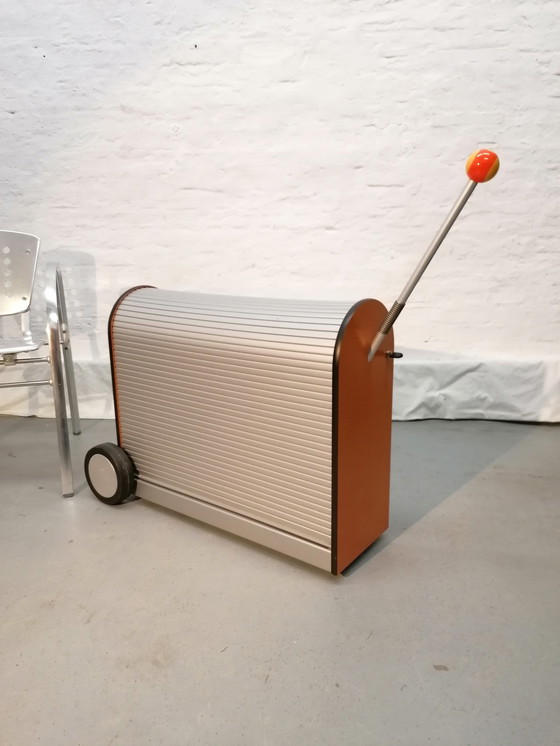 Image 1 of Postmodern utensil trolley, 90s