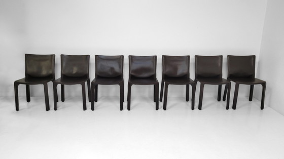 Image 1 of 13x Cassina cab chairs by Mario Bellini