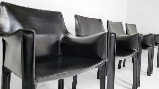 Image 1 of 13x Cassina cab chairs by Mario Bellini