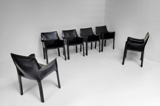 Image 1 of 13x Cassina cab chairs by Mario Bellini