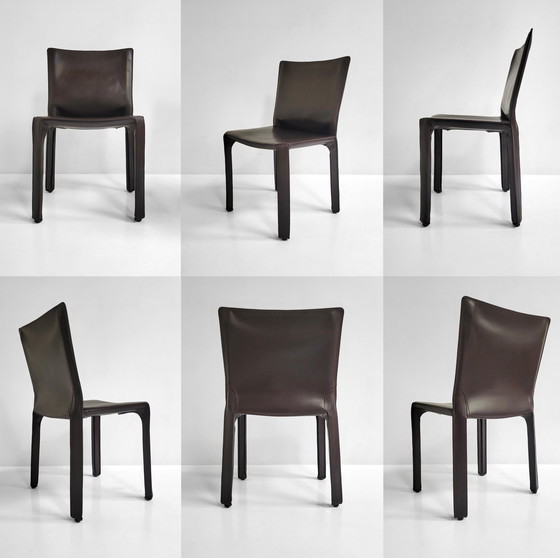 Image 1 of 13x chaises cabines Cassina de Mario Bellini