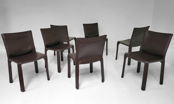 Image 1 of 13x Cassina cab chairs by Mario Bellini