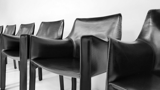 Image 1 of 13x Cassina cab chairs by Mario Bellini