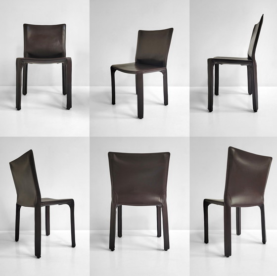 Image 1 of 13x Cassina cab chairs by Mario Bellini