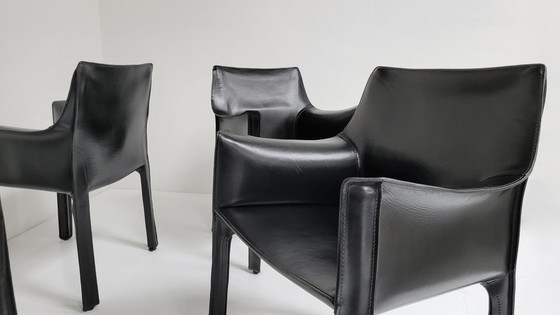 Image 1 of 13x Cassina cab chairs by Mario Bellini