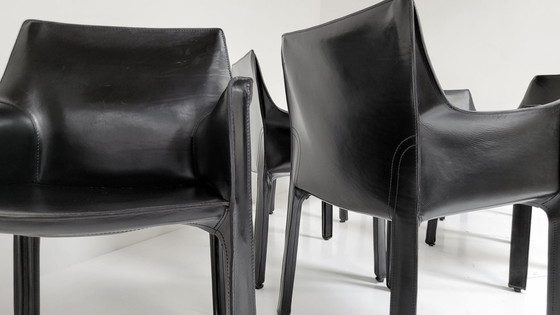 Image 1 of 13x Cassina cab chairs by Mario Bellini