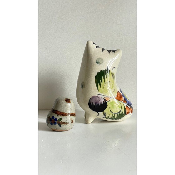 Image 1 of Pair of vintage ceramic owls