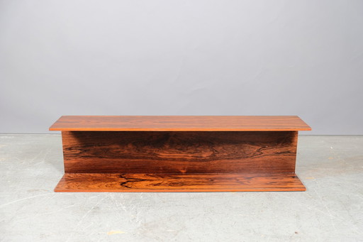 Mid-century wall shelf by Armin Wirth for Wilhelm Renz