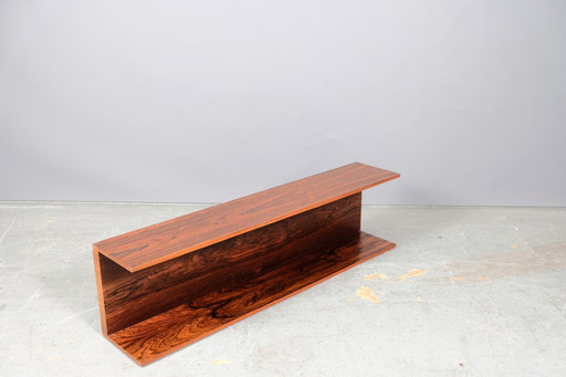 Mid-century wall shelf by Armin Wirth for Wilhelm Renz