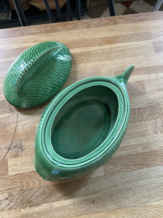Image 1 of Zuppiera di pesce vintage Sarreguemines