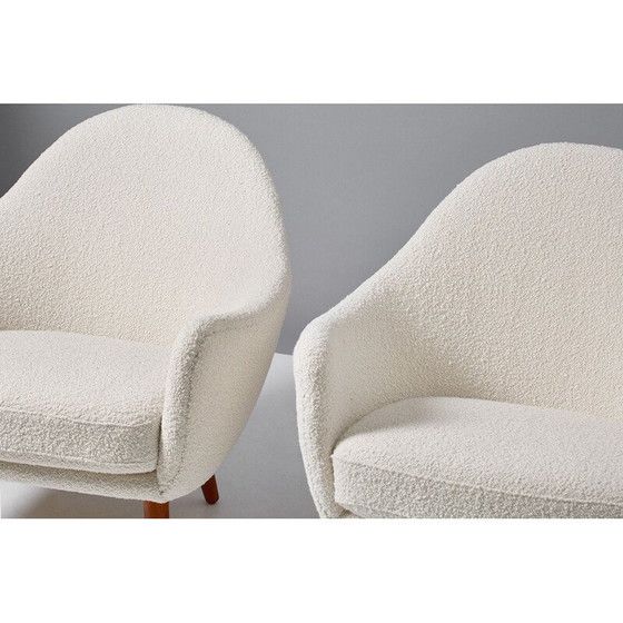 Image 1 of Pair Lounge Chairs by Ib Kofod-Larsen, 1960s