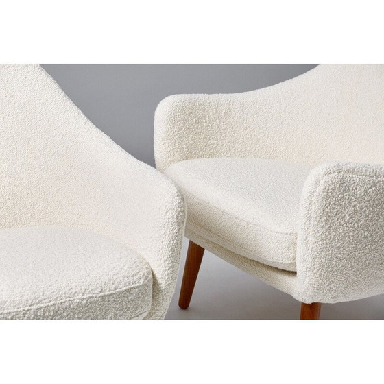 Image 1 of Pair Lounge Chairs by Ib Kofod-Larsen, 1960s