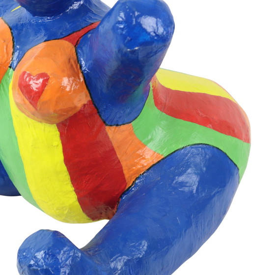 Image 1 of Statua Pop Art Vintage Donna Grassa 38Cm