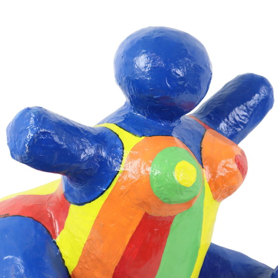 Image 1 of Statua Pop Art Vintage Donna Grassa 38Cm