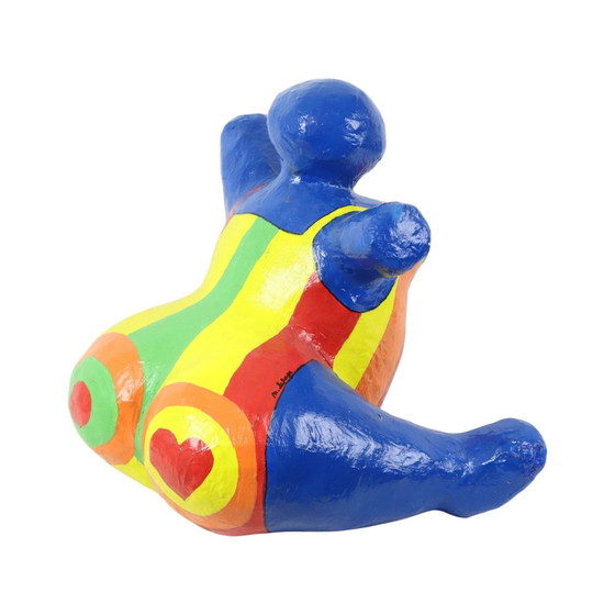 Image 1 of Statua Pop Art Vintage Donna Grassa 38Cm