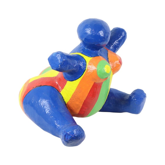 Image 1 of Statua Pop Art Vintage Donna Grassa 38Cm