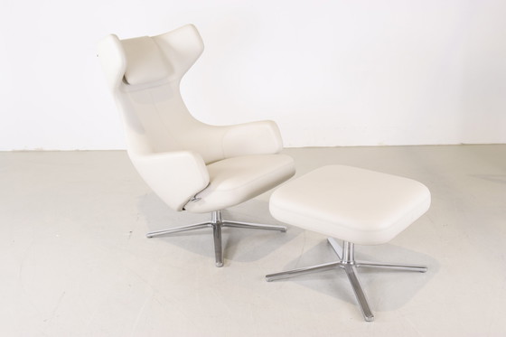 Image 1 of Vitra Grand Repos armchair + Ottoman