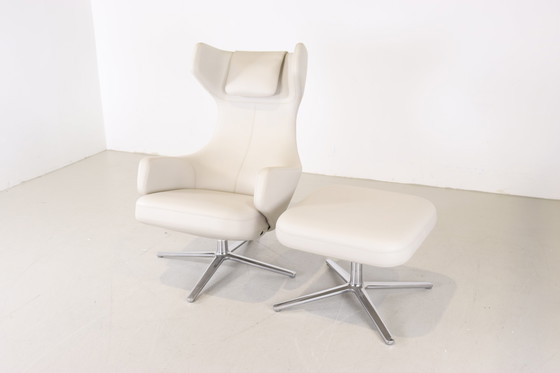 Image 1 of Vitra Grand Repos armchair + Ottoman