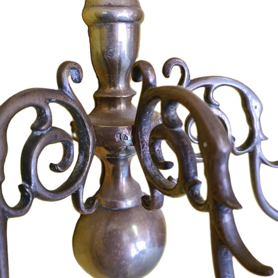 Image 1 of Vintage brass wall sconce